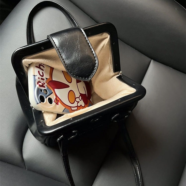 Boston Retro Casual Tragbare Clip-Tasche